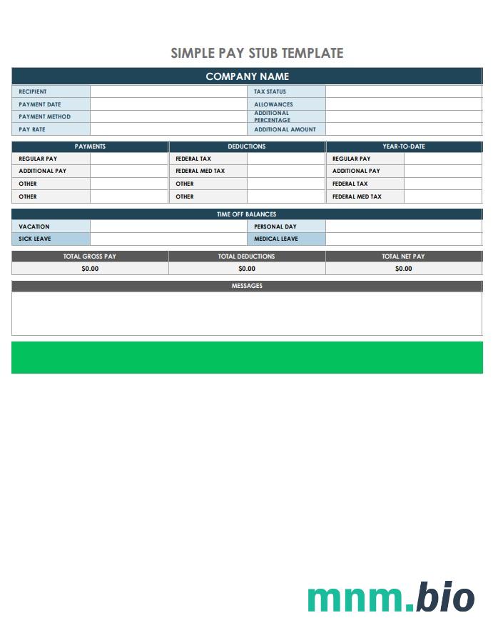 Płatny odcinek firmy w formatach PDF i Word